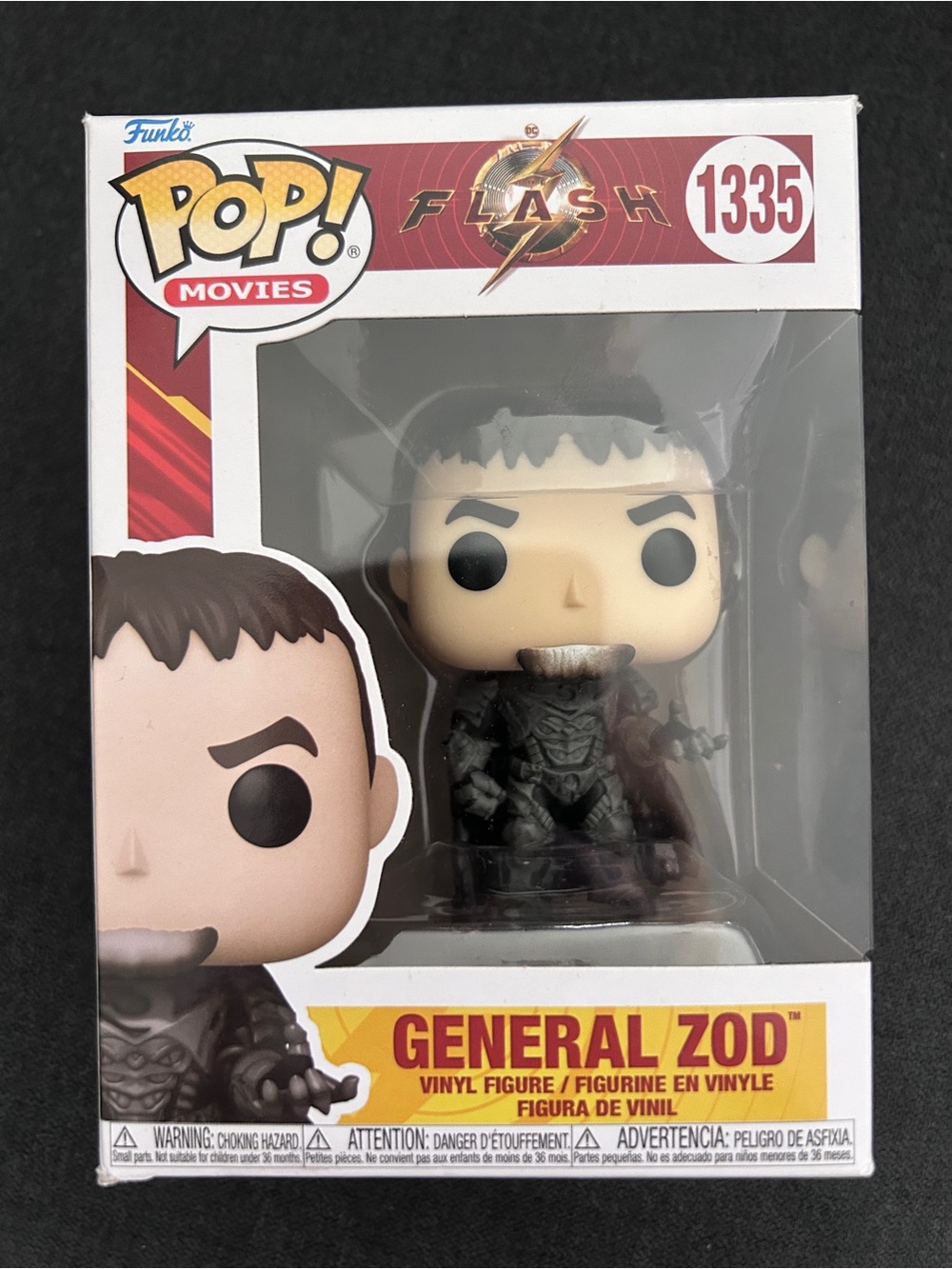 Funko Pop! Movies Flash Series Collectible Box Art - Red & Yellow
